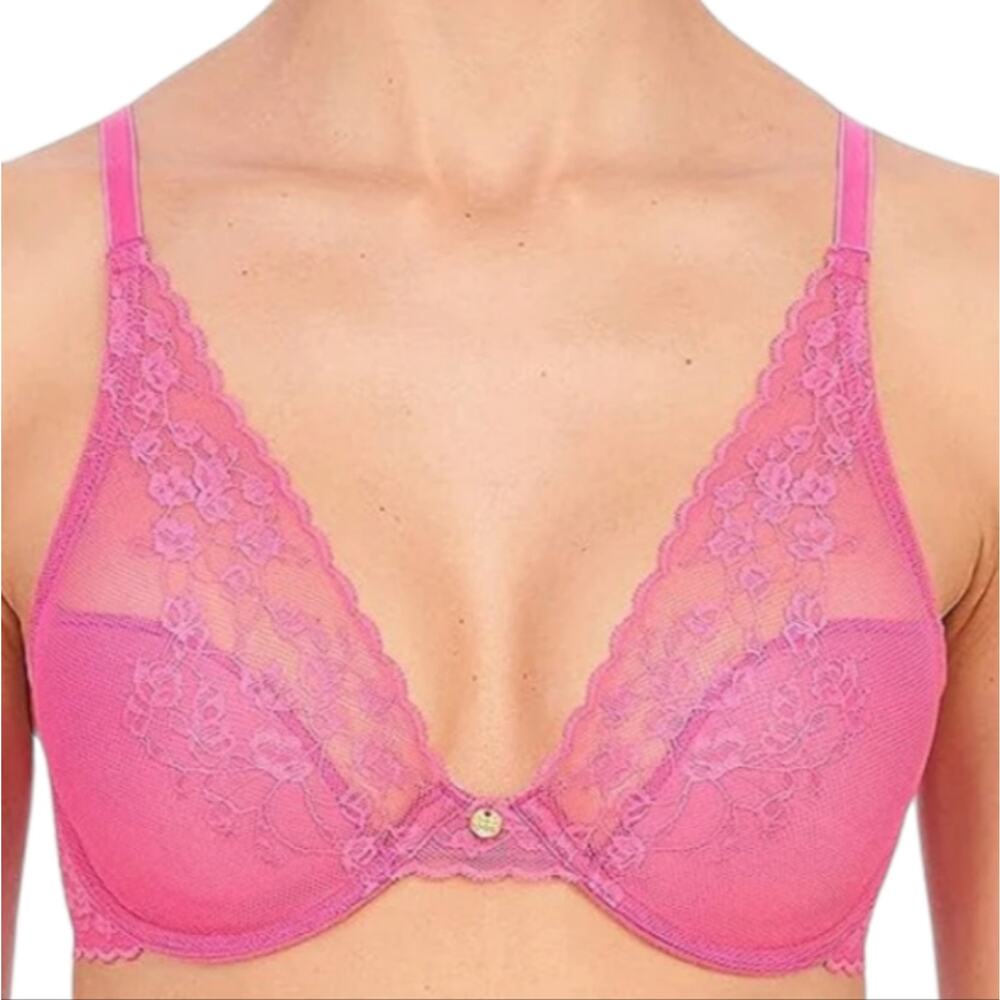 New Cherry Blossom Pink Bra 32DDD (32F) Underwire Lace